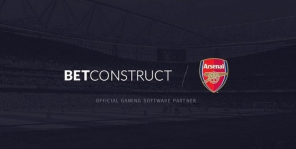 BetConstruct aparece pela primeira vez no Emirates Stadium