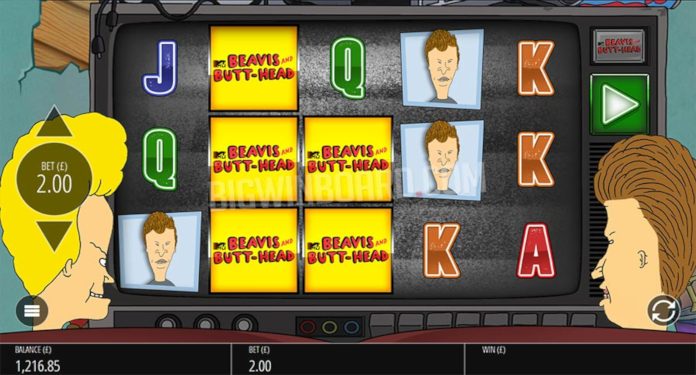 Blueprint Traz a Icônica Dupla Beavis e Butt-Head™ Para o Mundo dos Cassinos