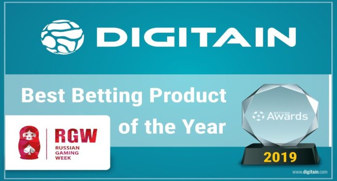 Digitain Ganha Prêmio no RGW Awards 2019