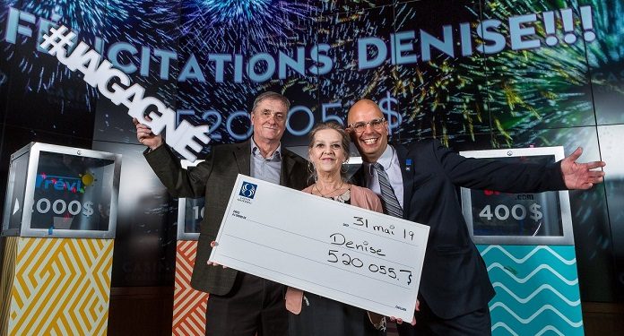 Receita online da Loto-Quebec atinge marca expressiva