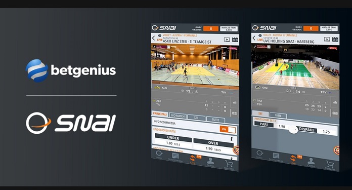 Snai Renova Acordo Com Serviço de Streaming Betgenius