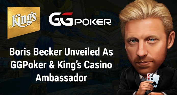 GGPoker e King’s Anunciam Boris Becker Como Embaixador da Marca