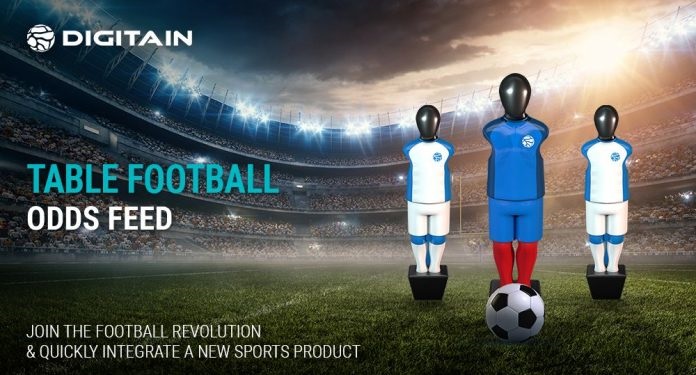 Digitain Lança 1º feed de Probabilidades de Futebol de Mesa ao Vivo