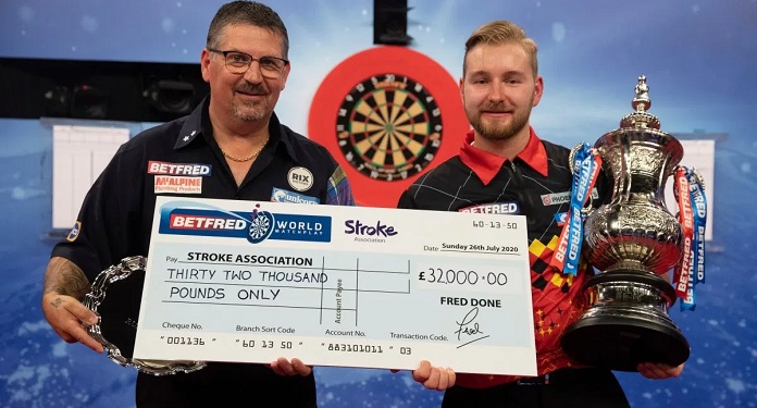 Betfred Doará £ 32 Mil a Stroke Association Após Recorde no World Matchplay