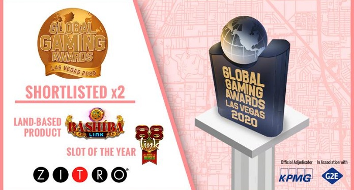 Zitro Recebeu Duas Indicações ao Global Gaming Awards Las Vegas 2020