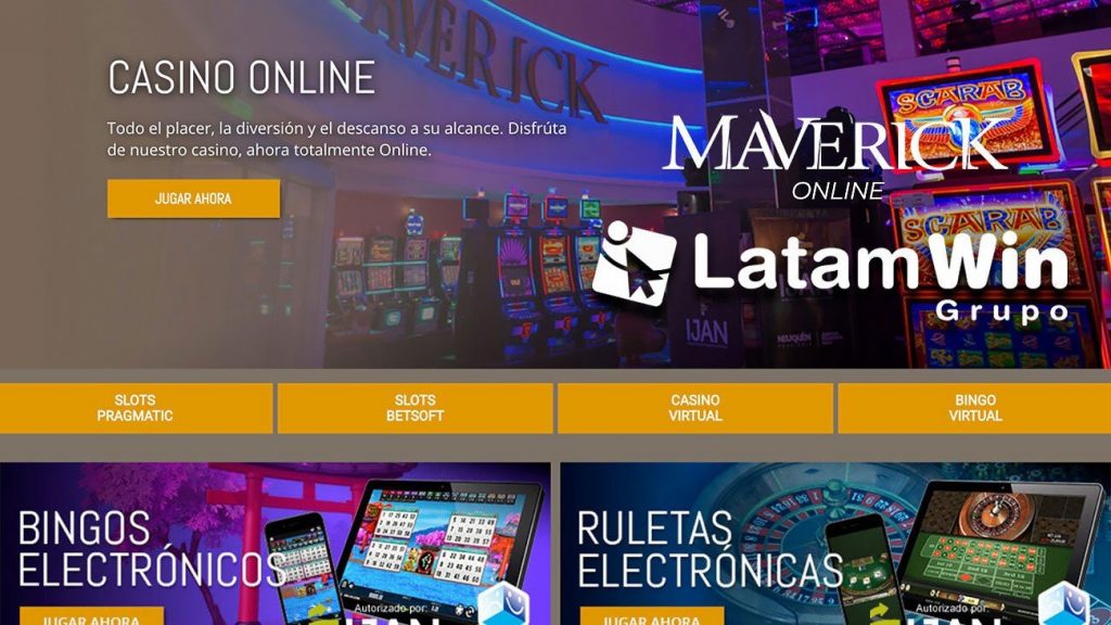 Casino Maverick operará jogos online com plataforma LatamWin em Neuquén, na Argentina