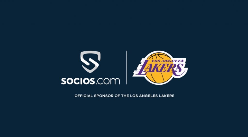 Socios.com ganha espaço na NBA após parceria com Los Angeles Lakers