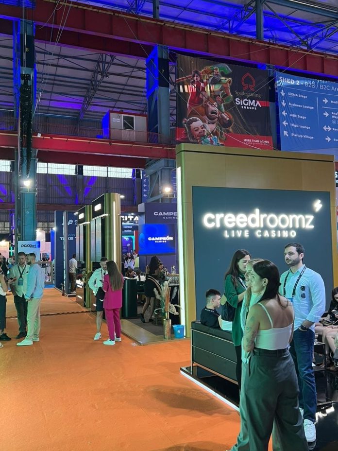 Creedoomz com soluções para cassino ao vivo