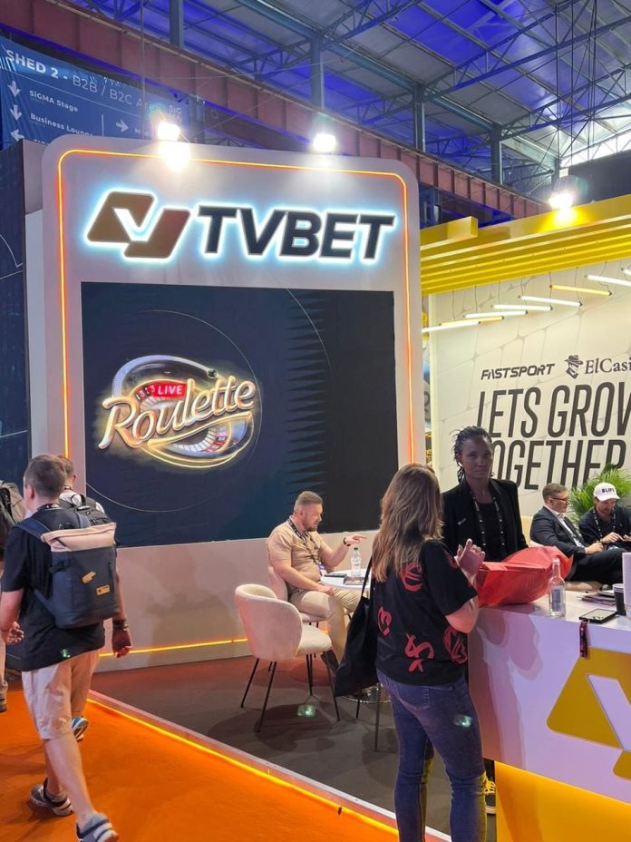 Espaço exclusivo da TVBET na conferência deste ano