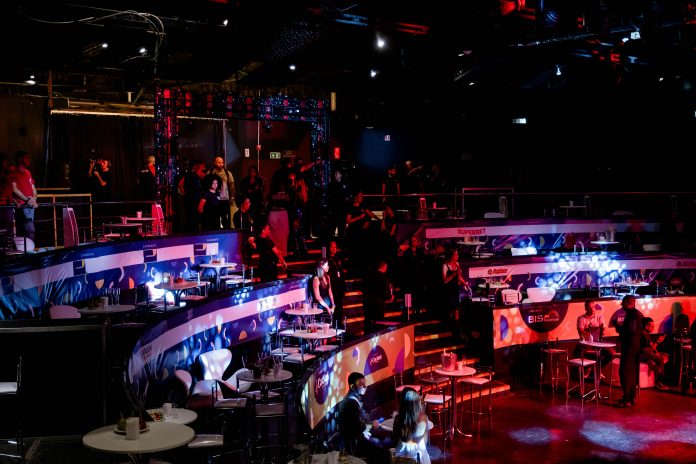 O espaço devidamente customizado para uma noite memorável