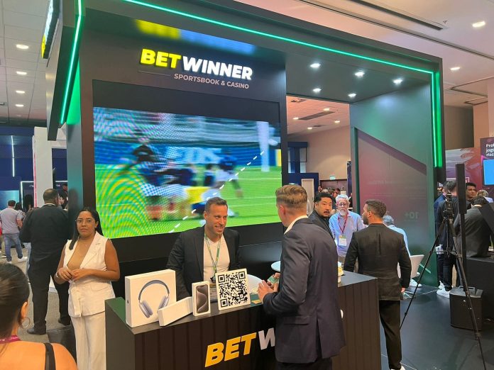 Área destinada a casa de apostas e cassino online, Betwinner