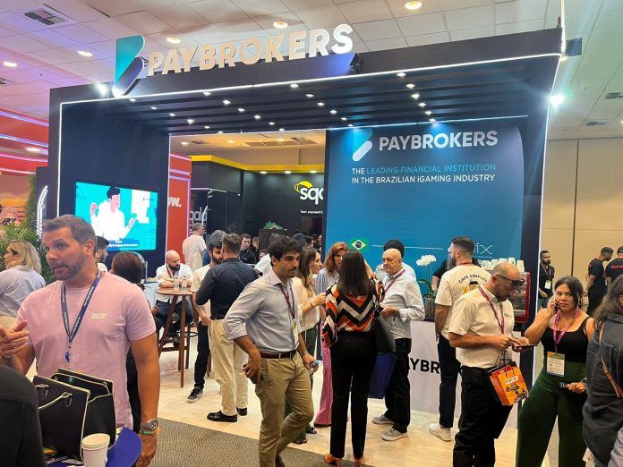 A PayBrokers conta com estande próprio no SBC Summit Rio