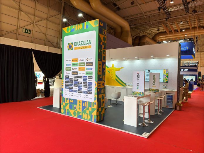 Ambiente preparado para promover as marcas brasileiras no mundo inteiro