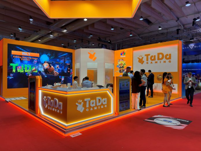 A Tada Gaming conta com um estande próprio