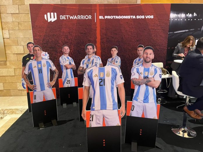 Grupo destaca o seu patrocínio à seleção argentina de futebol