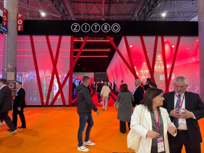 A marca da Zitro em um espaço de grande visibilidade na ICE 2025