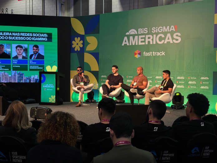 Pedro Feitosa (Fundador Feitosa - Educação Digital), Bruno Pereira (Especialista em Marketing - Bruno Ads Company), Renan Philip (3c Jogos) e Igor Negócios (CEO AFFILIOU) discorreram sobre as redes e o iGaming
